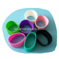 Silicone rubber coffee cup lid uye sleeve